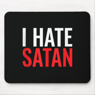 Alfombrilla De Ratón Odio a Satanás
