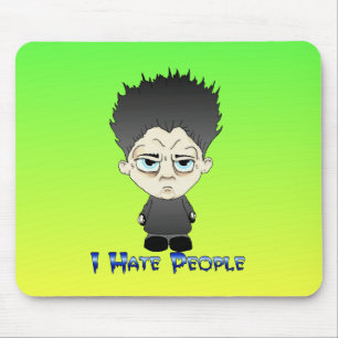 Alfombrilla De Ratón Odio maxwell de la hazaña de la gente