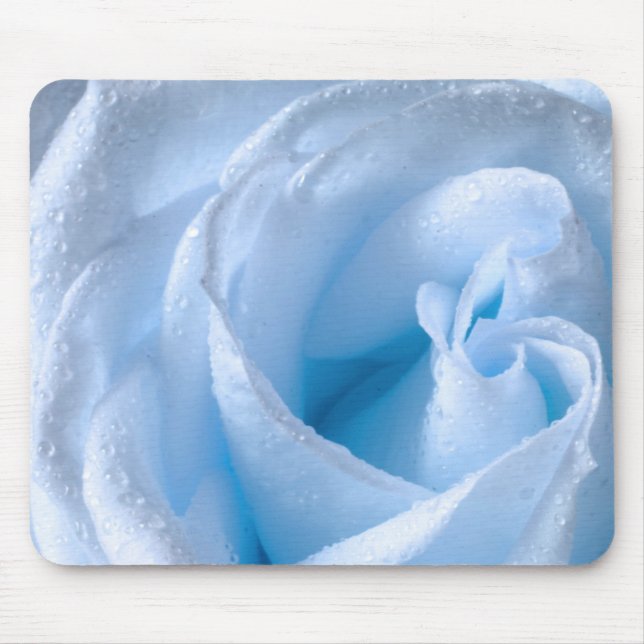 Alfombrilla De Ratón Offset Dewy Blue Rosa Mousepad (Frente)