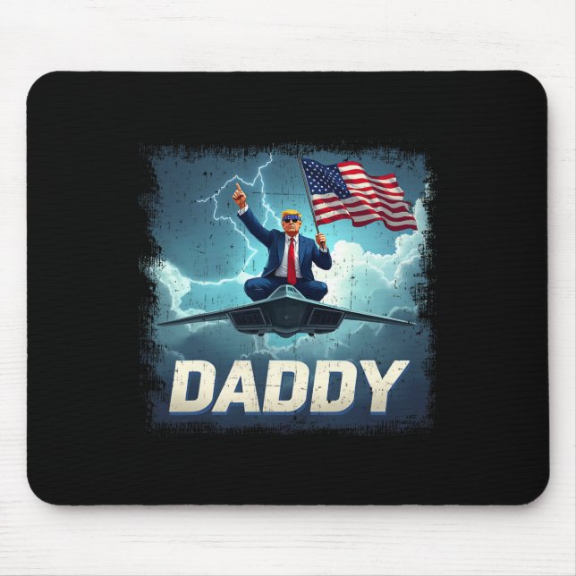 Alfombrilla De Ratón Oficial 2025 Trump Daddy 1 (Frente)