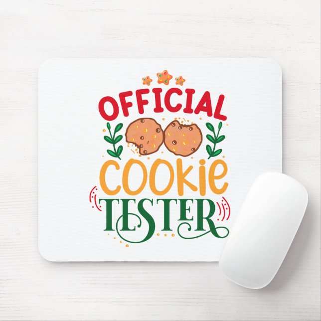 Alfombrilla De Ratón Oficial Cookie Tester (Con ratón)