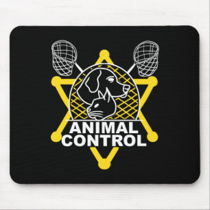 Alfombrilla De Ratón Oficial de Control de Animales Cazador de Gatos Pe