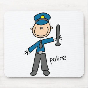 Alfombrilla De Ratón Oficial de policía Mousepad