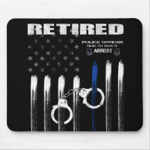 Oficial retirado Mousepad