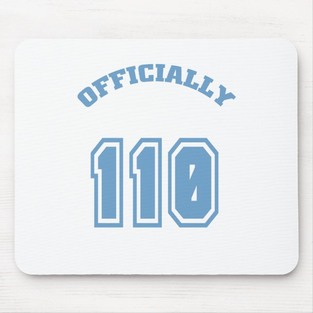 Alfombrilla De Ratón Oficialmente 110 (Frente)