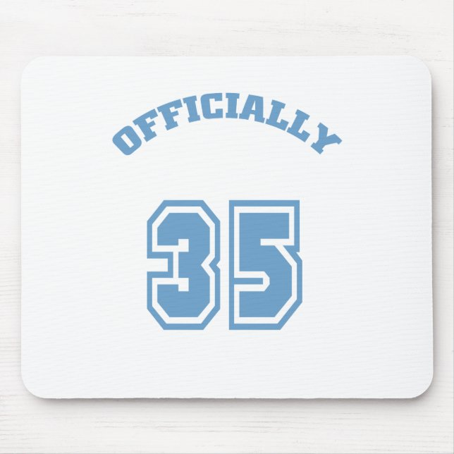 Alfombrilla De Ratón Oficialmente 35 (Frente)