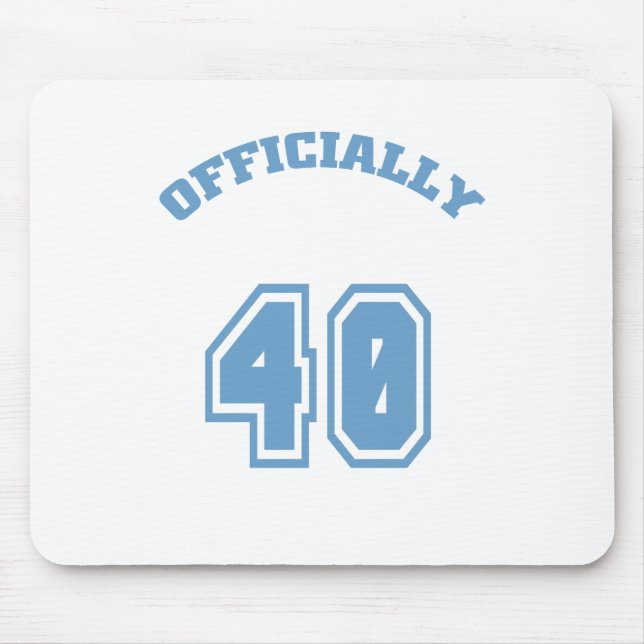 Alfombrilla De Ratón Oficialmente 40 (Frente)
