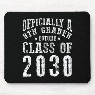 Alfombrilla De Ratón Oficialmente un estudiante de 8vo grado Clase futu