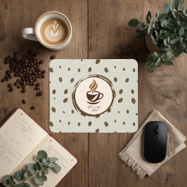Alfombrilla De Ratón Oficina Personalizada | Marca de Cafetería
