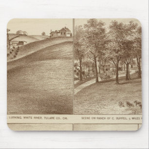 Alfombrilla De Ratón Oficinas de las Co. Tulare