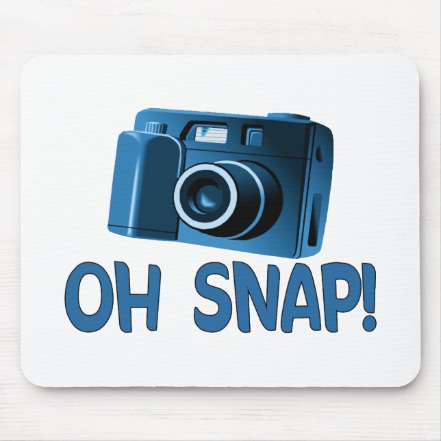 Alfombrilla De Ratón Oh cámara rápida (Frente)