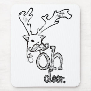 Alfombrilla De Ratón Oh Deer
