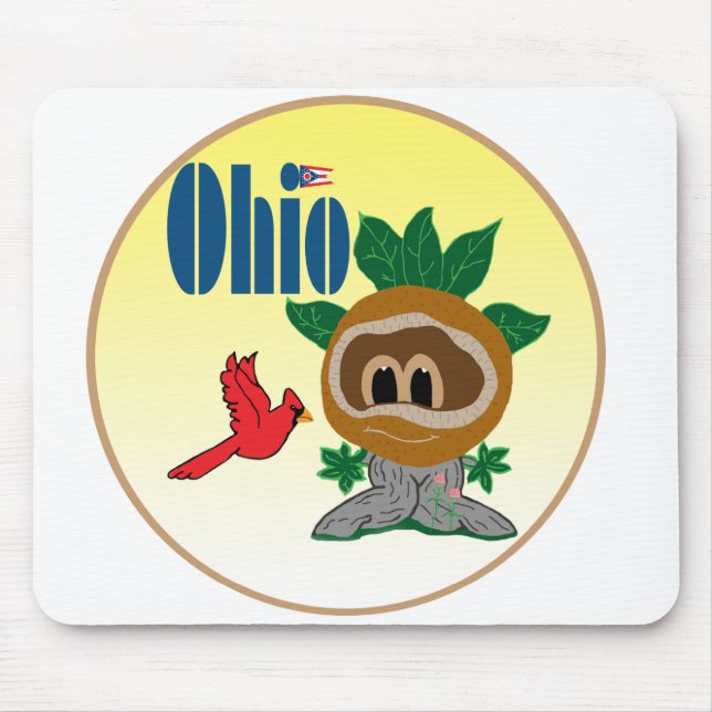 Alfombrilla De Ratón Ohio (Frente)