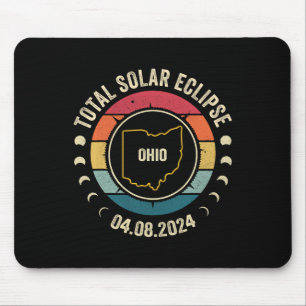 Alfombrilla De Ratón Ohio Eclipse Solar Total 2024 Ap