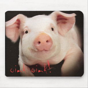 Alfombrilla De Ratón ¡oink oink!