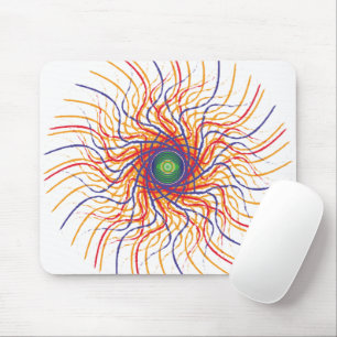 Alfombrilla De Ratón Ojo del altavoz / Mousepad BG blanco