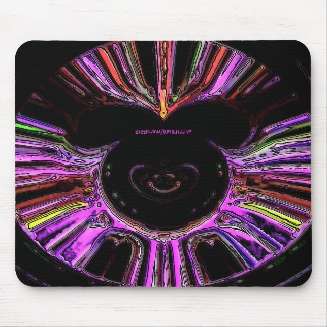 Alfombrilla De Ratón Ojo sonriente Mousepad (Frente)