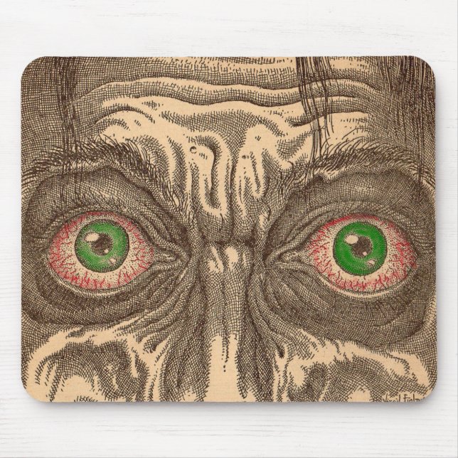 Alfombrilla De Ratón ojos (Frente)
