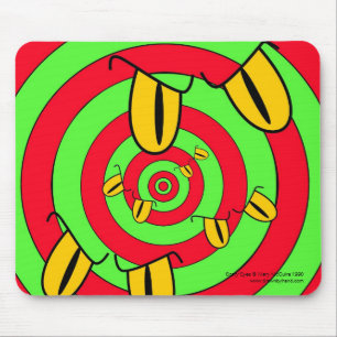Alfombrilla De Ratón Ojos asustadizos Mousepad