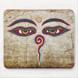 Alfombrilla De Ratón Ojos De Buda / Augen der Weisheit