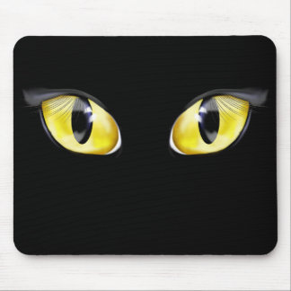 Alfombrilla De Ratón Ojos de gatos Mousepad