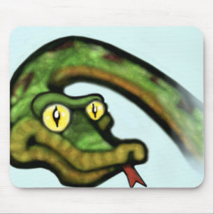 Alfombrilla De Ratón Ojos de serpiente