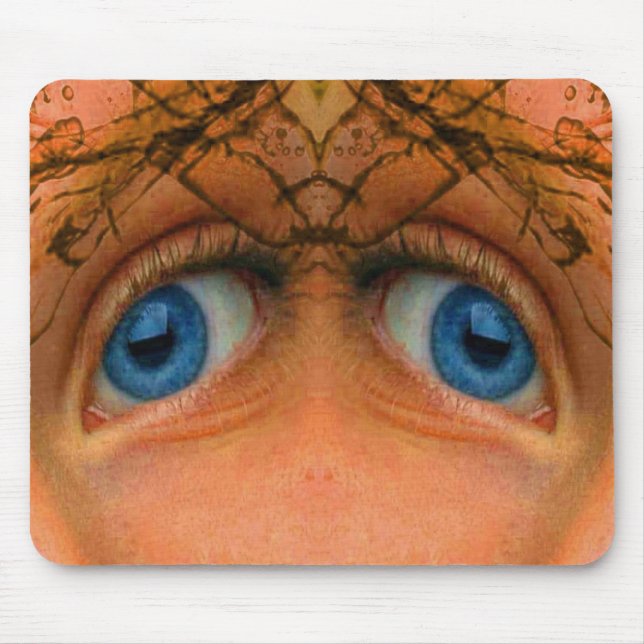Alfombrilla De Ratón Ojos de un Alien (Frente)