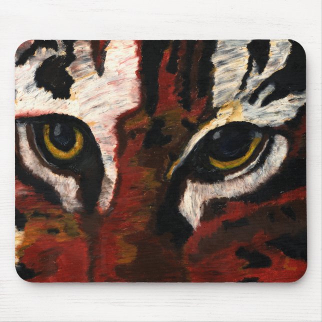 Alfombrilla De Ratón Ojos del tigre (Frente)