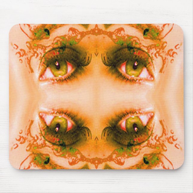 Alfombrilla De Ratón Ojos dorados (Frente)