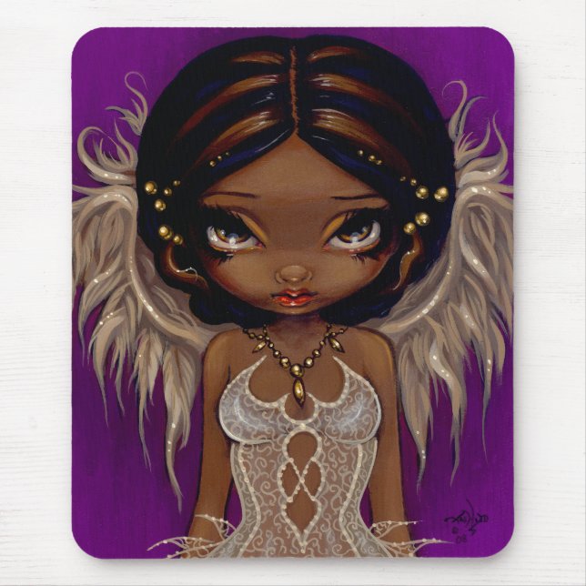 Alfombrilla De Ratón "Ojos preciosos" Mousepad (Frente)