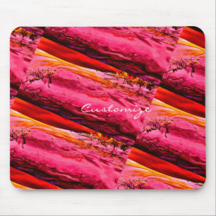 Alfombrilla De Ratón ola de maui rosa/roja Thunder_Cove