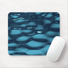 Alfombrilla De Ratón Olas de agua azul Aqua