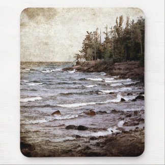 Alfombrilla De Ratón Olas de Lago Superior