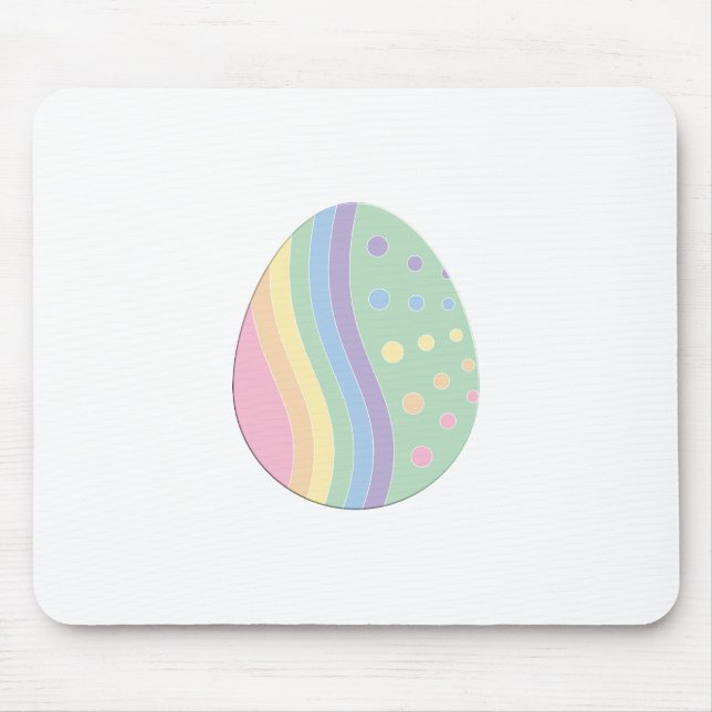 Alfombrilla De Ratón Olas de luz (Frente)