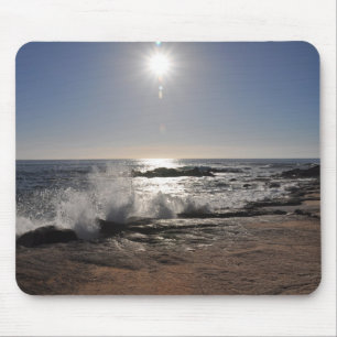 Alfombrilla De Ratón Olas en las rocas
