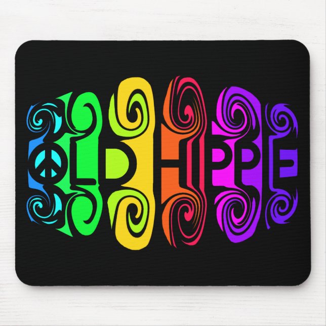 Alfombrilla De Ratón OLD HIPPIE mousepad (Frente)