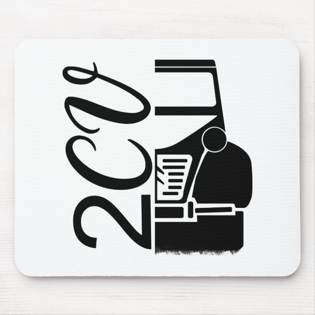 Alfombrilla De Ratón Oldtimer 2cv Typografie Halbe Ente (Frente)