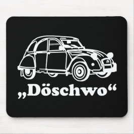Alfombrilla De Ratón Oldtimer 2cv Weisse Döschwo Silhouette