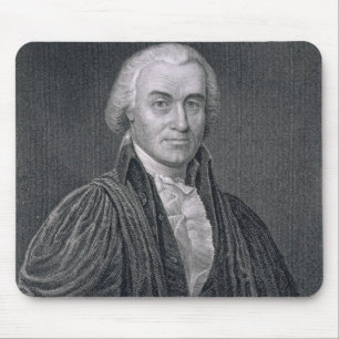 Alfombrilla De Ratón Oliverio Ellsworth, grabado por E. Mackenzie