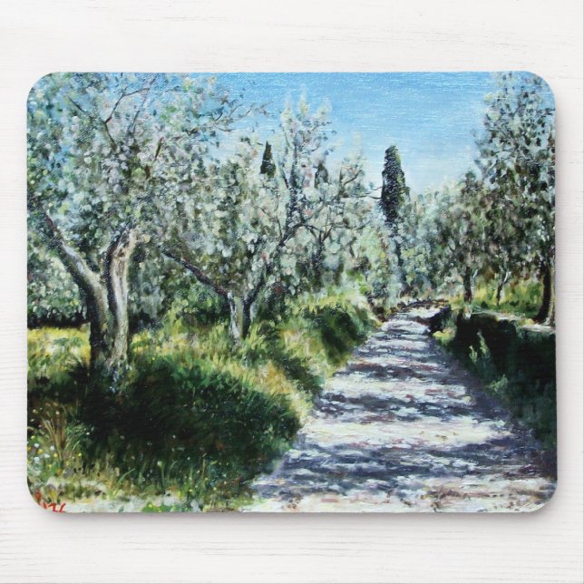 ALFOMBRILLA DE RATÓN OLIVOS DE TOSCANA (Frente)