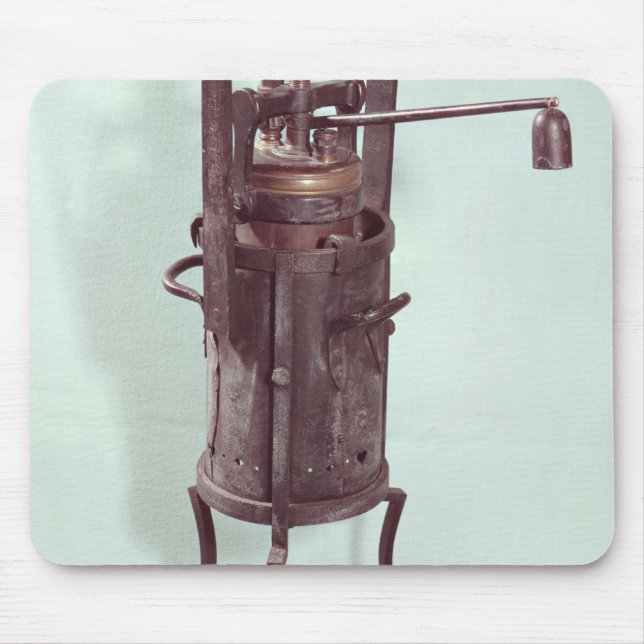 Alfombrilla De Ratón Olla de presión inventada por Denis Papin 1679 (Frente)