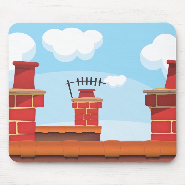 Alfombrilla De Ratón Ollas de Chimenea (Frente)