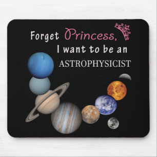 Alfombrilla De Ratón Olvidar princesa - Astrofísico