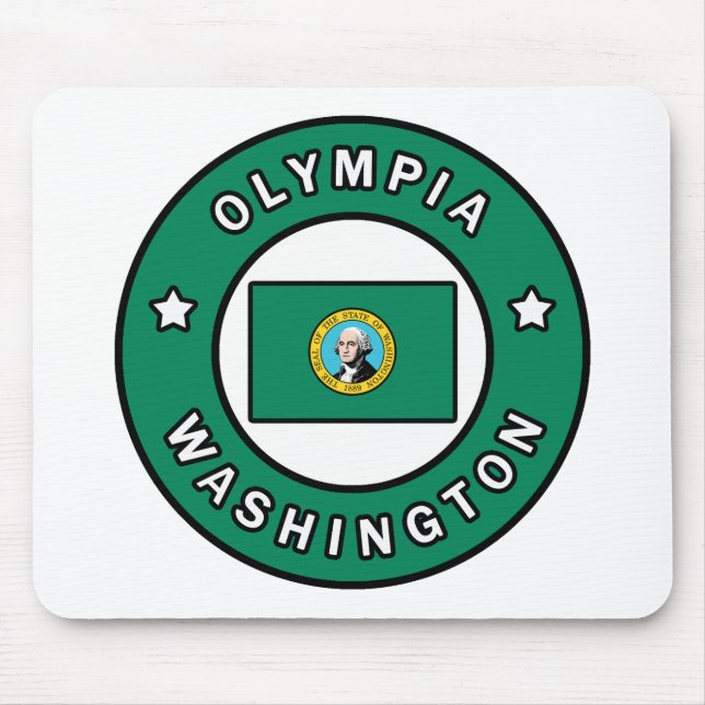 Alfombrilla De Ratón Olympia Washington (Frente)
