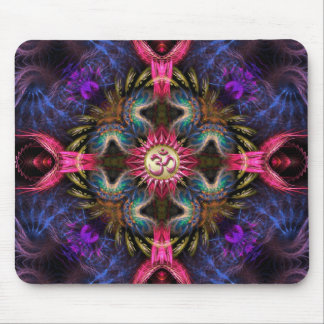 Alfombrilla De Ratón Om Angels Fractal New Age Art