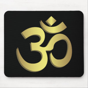 Alfombrilla De Ratón Om ( Aum ) Símbolo de yoga de Namaste