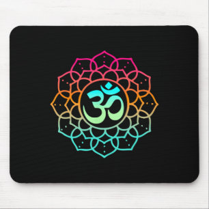 Alfombrilla De Ratón Om Mandala Espiritual Zen Yoga Budista Meditar Mi