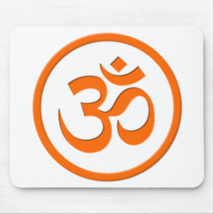 Alfombrilla De Ratón Om o Aum Mousepad