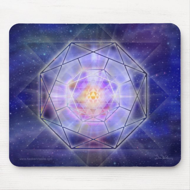 Alfombrilla De Ratón OM Yantra (Frente)