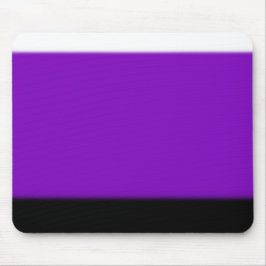Alfombrilla De Ratón Ombre blanco, púrpura y negro